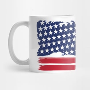 Mens We The People Like To Party American Flag Graphic Mug